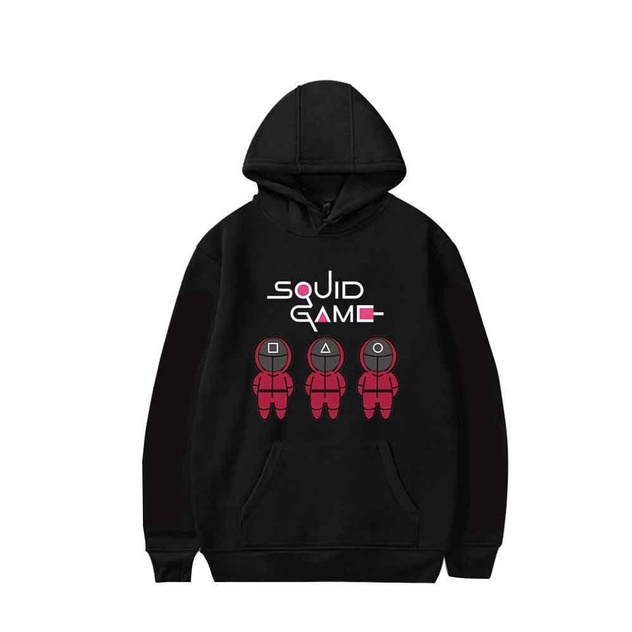 Áo Hoodie Squid Game  Trò chơi con mực HOTTREND Form Dáng Rộng Nam Nữ