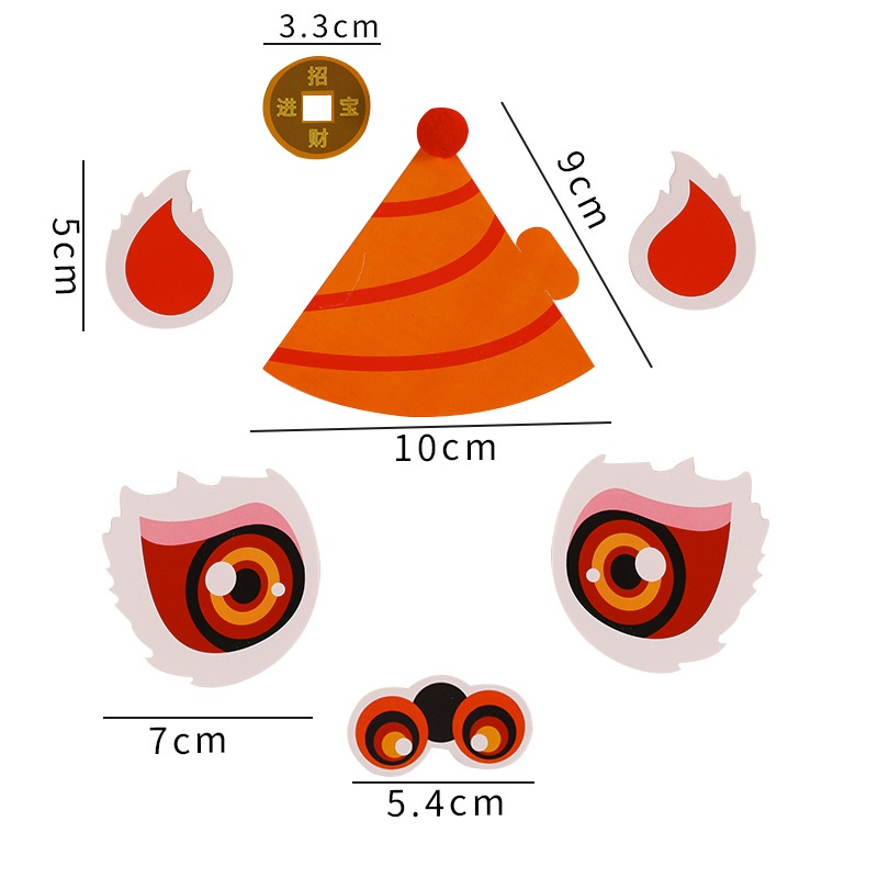 [SIÊU RẺ❤️] – SCG Đầu sư tử - Trang trí bánh sinh nhật bánh kem
