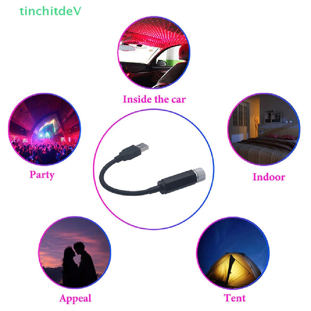 Đèn LED Chiếu Bầu Trời Sao Lãng Mạn 5V Nguồn USB