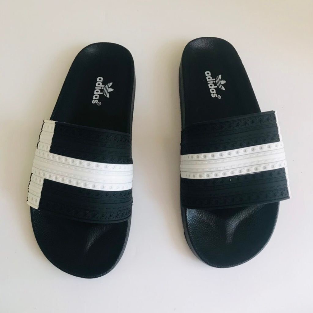 Dép Nam Dép Quai Ngang Adidas , Dép Nam Quai Ngang Đế Cao -Hàng Sẵn Kho