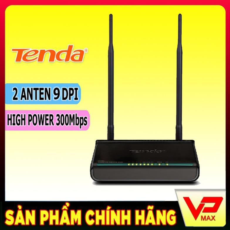 Xả Kho giá sốc Bộ phát wifi Tenda W309R+ 2 anten 9DPI có thể kích sóng repeater siêu mạnh xuyên tường