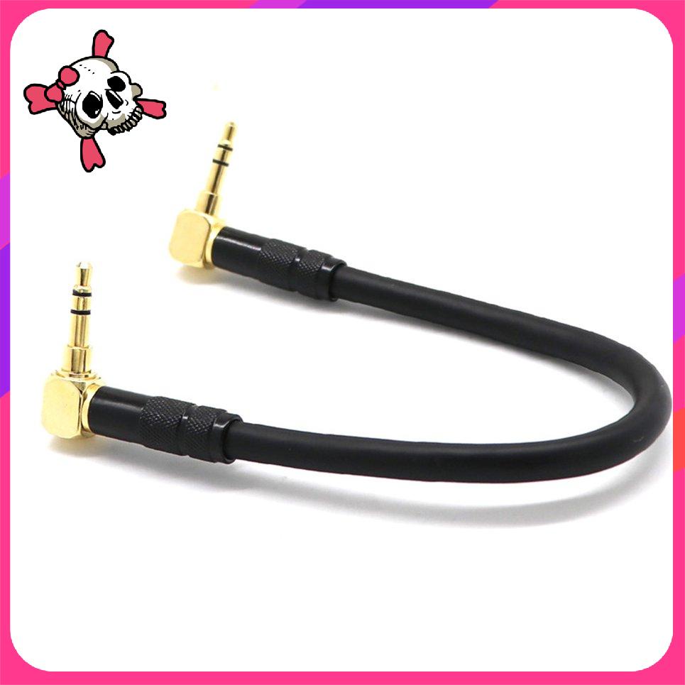 ⚡Fk FK⚡Dây cáp âm thanh đầu cắm 3.5mm 90 độ | BigBuy360 - bigbuy360.vn