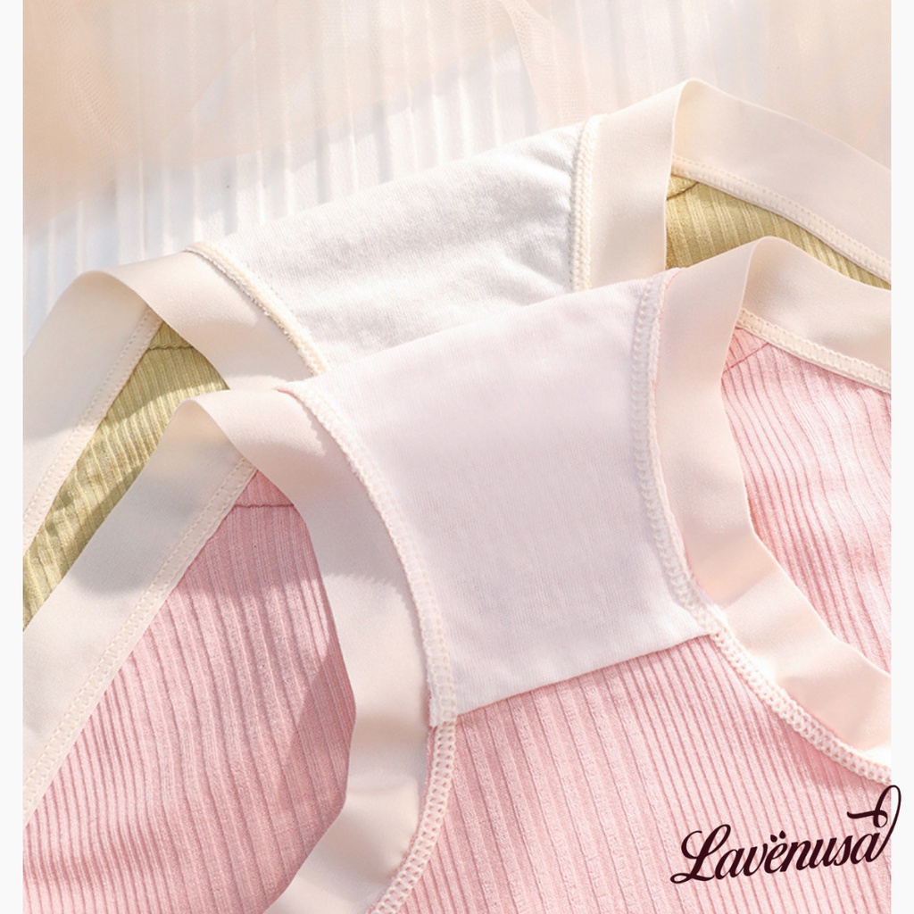 Quần lót nữ gân tăm viền su siêu mát mềm mại thoáng khí cao cấp LAVENUSA QL77