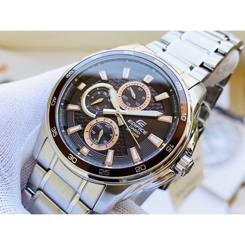 Đồng hồ kim nam dây thép Casio Edifice EF 334D 5AVDF