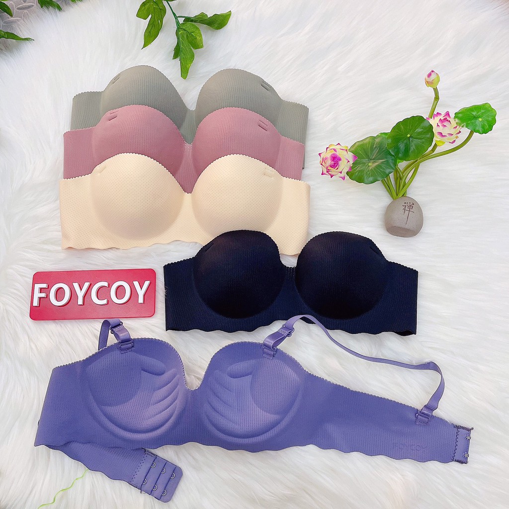 Sale OFF 60% : Áo ngực su non khÔNG GỌNG Quả Ngang Cao cấp đệm nâng 2,5 cm( MẪU QN06) | BigBuy360 - bigbuy360.vn