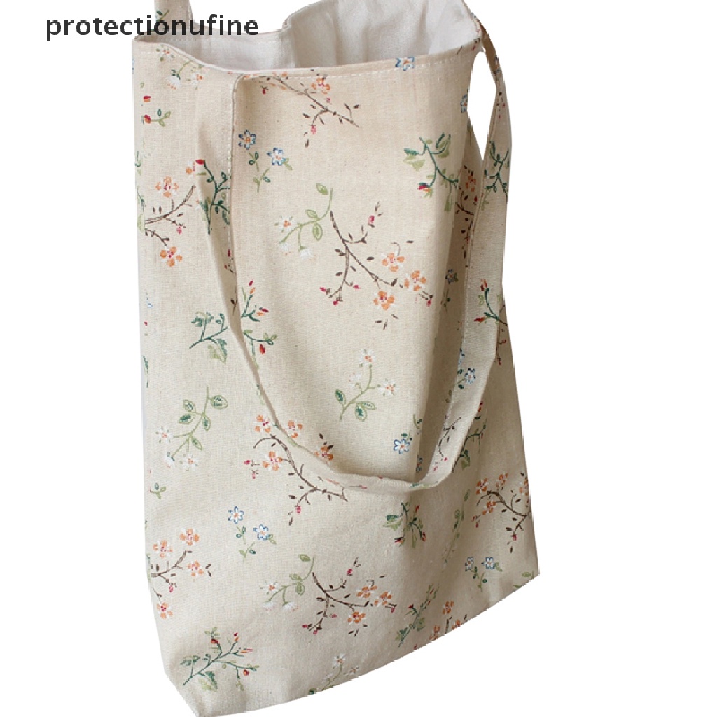 Túi Xách Vải Lanh Cotton Phong Cách Vintage PR3VN Dành Cho Nữ