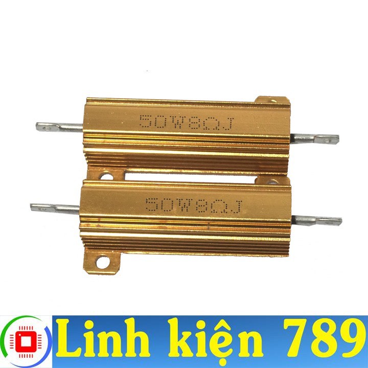 Trở nhôm 50W 8R 2 con - Linh Kiện 789