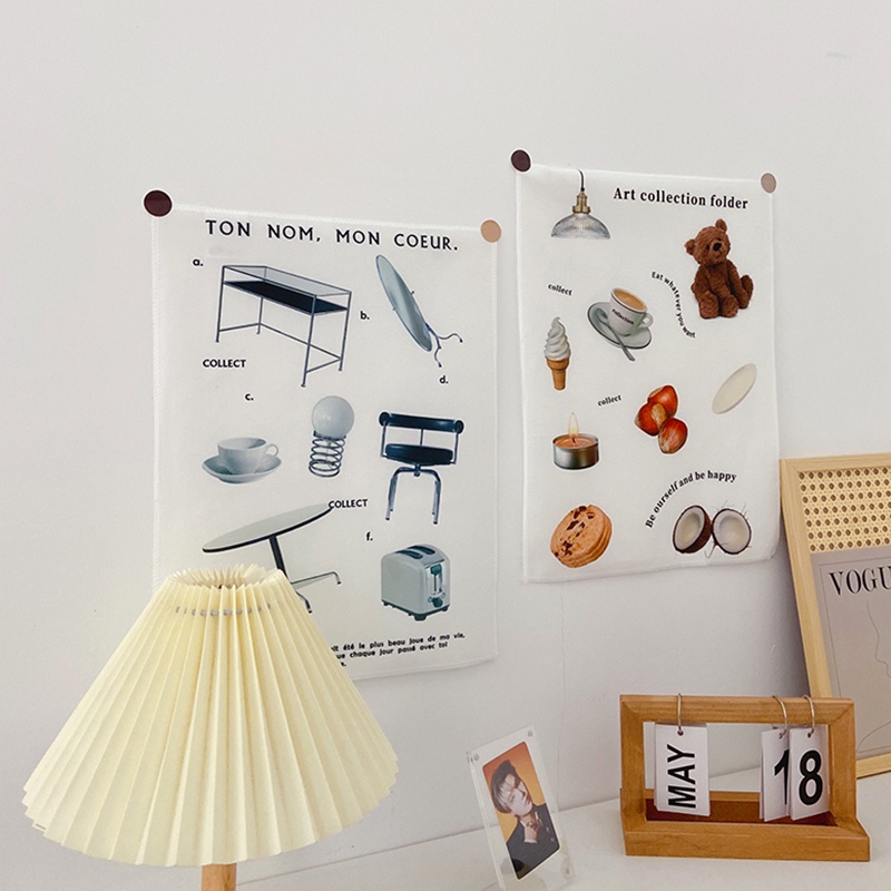 Thảm Treo Tường Trang Trí Phòng Ngủ Phong Cách Bắc Âu