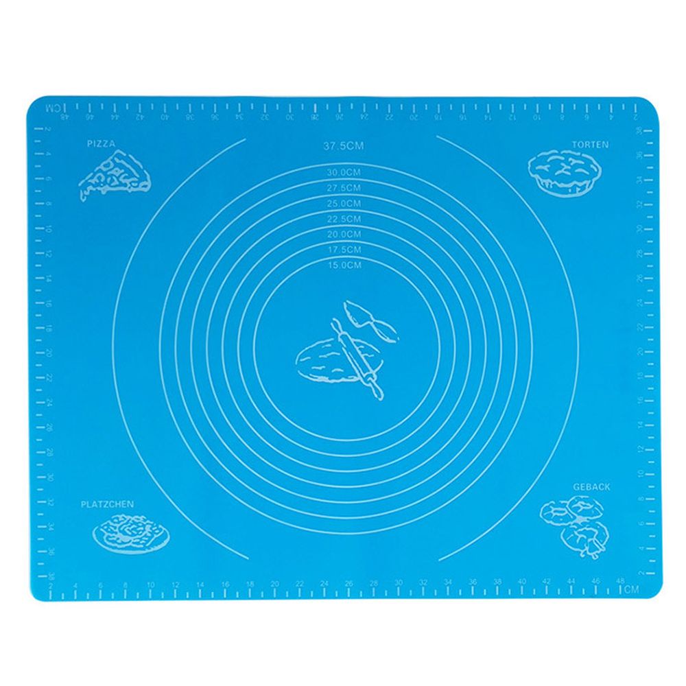 Tấm lót Walfos nhồi bột làm bánh bằng silicon 50x40 Cm 3 màu