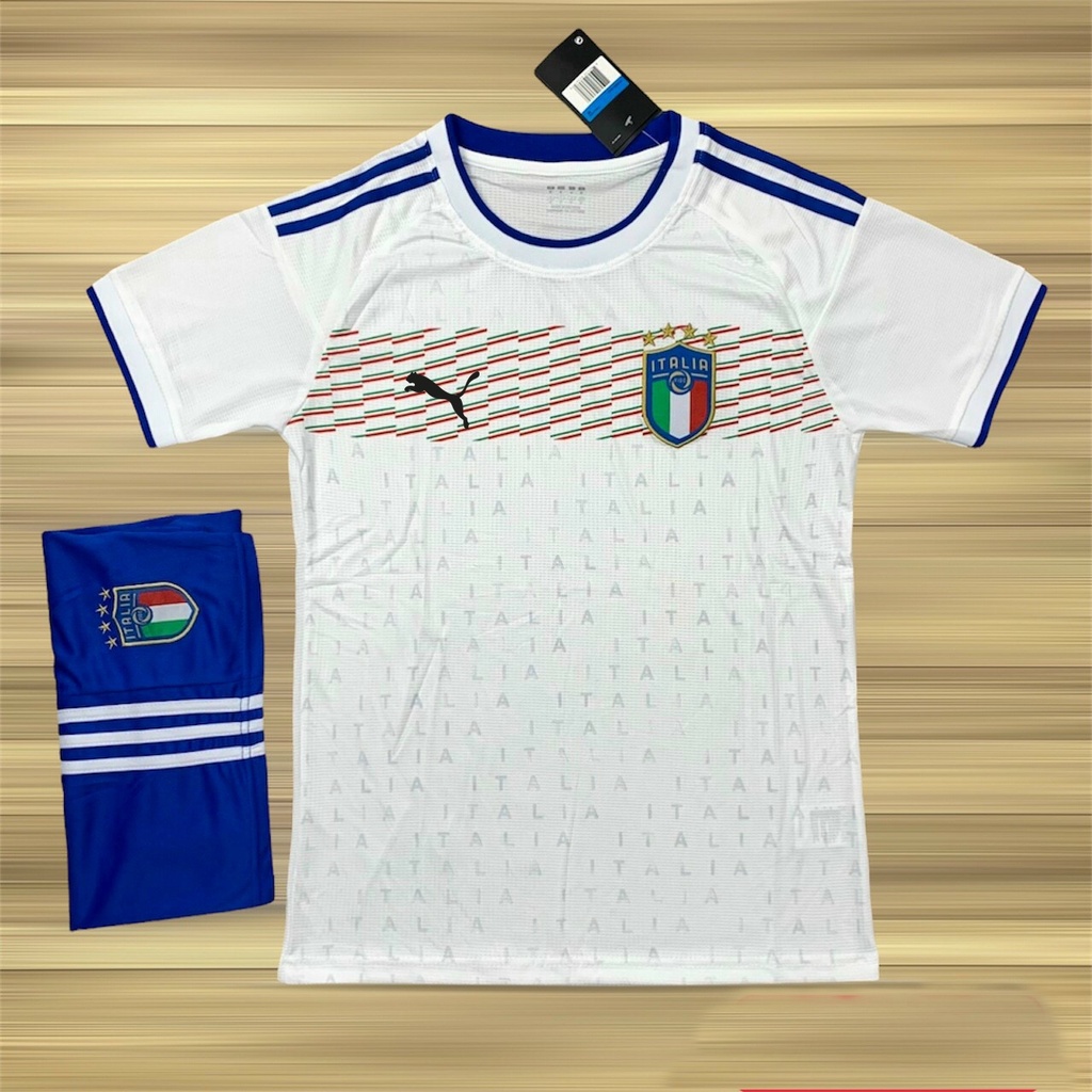 Áo quần Bóng Đá Đội Tuyển Italia- Vải Thái Cao Cấp - Co Giãn 4 Chiều