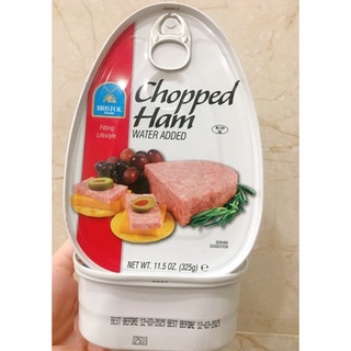 Thịt Hộp Heo Hầm Vị Xông Khói Bristol Cooked Ham USA 325g