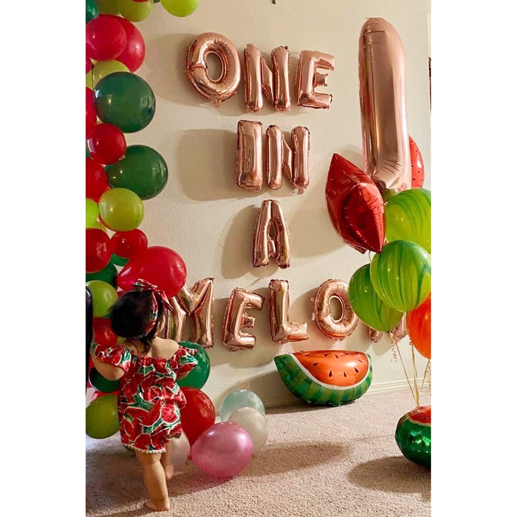 cocomelon partyneeds dưa hấu bong bóng 3 kích thước