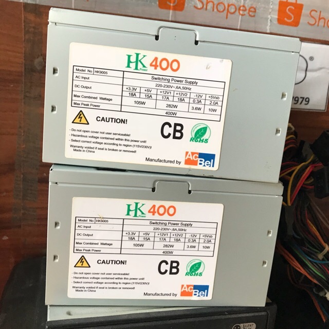 Nguồn cst acbel 400w hàng tháo máy
