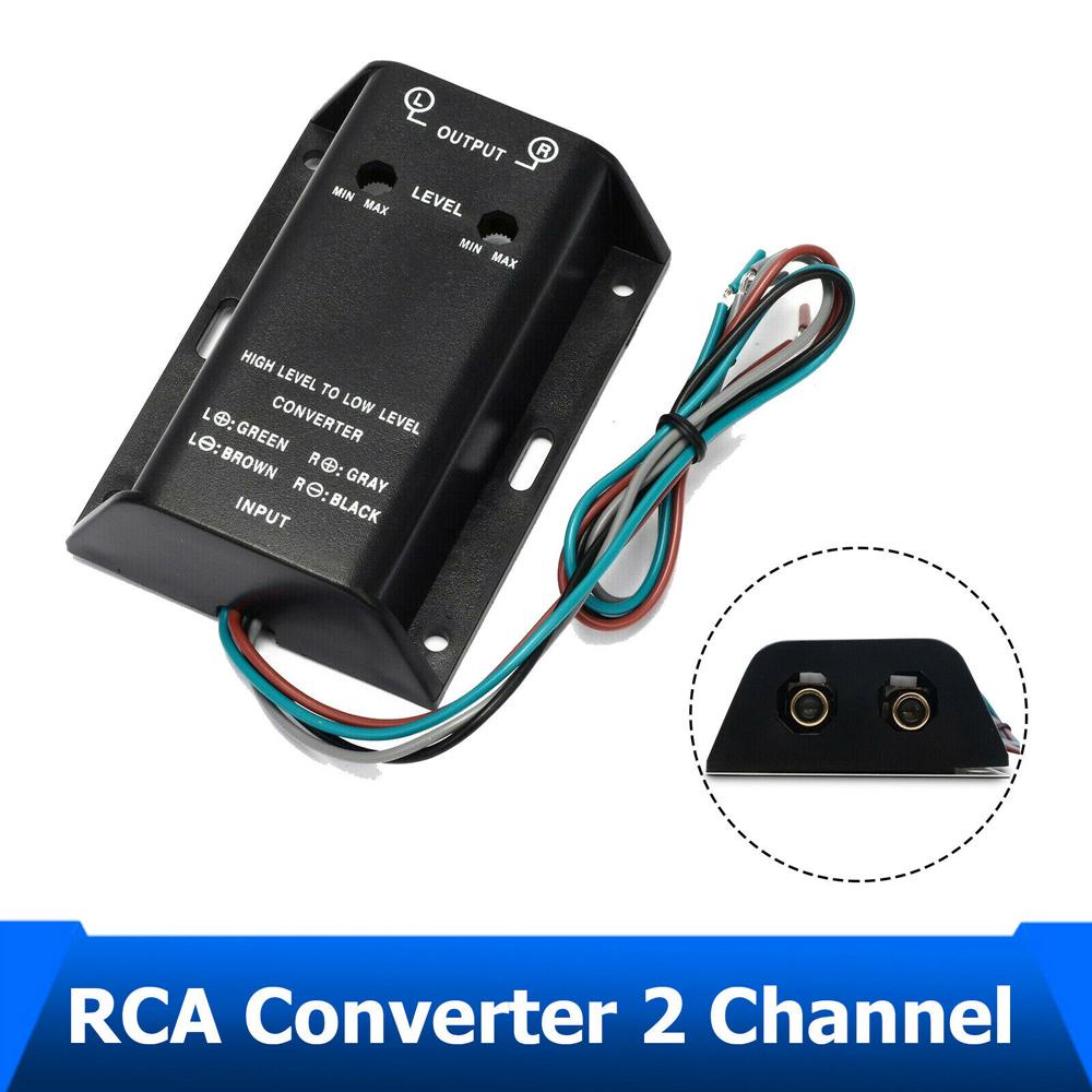 Bộ Chuyển Đổi Khuếch Đại Loa VANES1 Sang RCA 2 Kênh