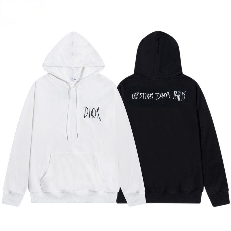 Mới Áo Hoodie Tay Dài Chất Cotton Hoạ Tiết Thêu Unisex