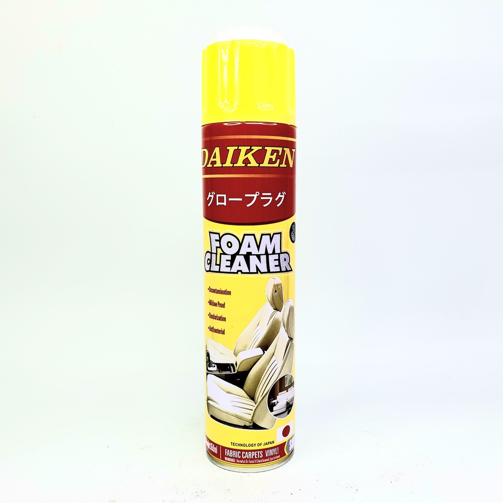 Chai xịt đánh bóng da DAIKEN FOAM CLEANER 650ml