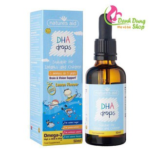 Vitamin Natures Aid DHA drops (50ml) của Anh