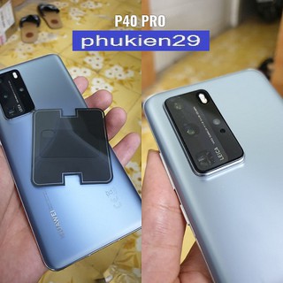 [Huawei P40/P40 Pro] Dán kính chống xước camera