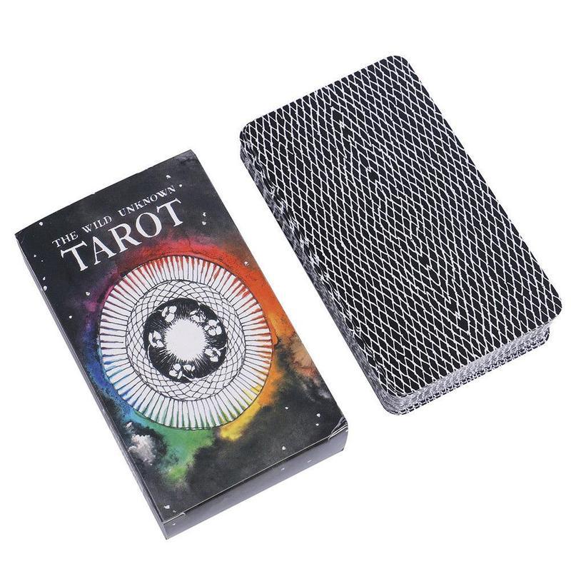 78pcs English Tarot Card Wild Tarot Card