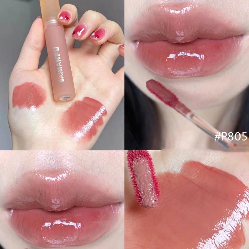 Son Môi DAIMANPU Dạng Lỏng Lâu Trôi Dưỡng Ẩm Màu Lấp Lánh