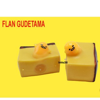GUDETAMA trúng trút giận bánh mật ong Bánh Flan - Pudding Gudetama