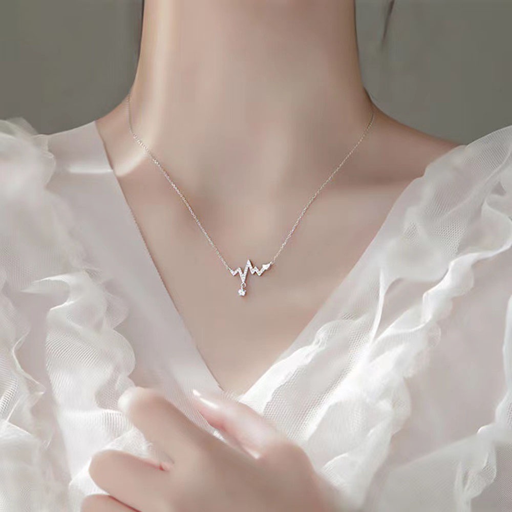 Vòng Cổ Choker Mặt Hình Mèo Và Trái Tim Phong Cách Hàn Quốc Thanh Lịch