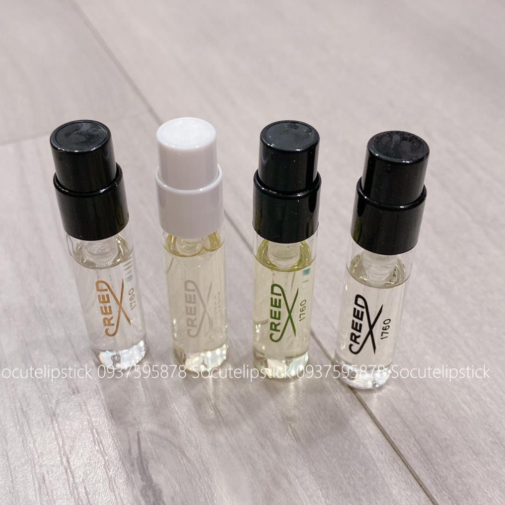 Vial Nước Hoa Creed Nam Aventus - Silver Moutain - Millesime Imperial - Viking - Himalaya -Green irish tweed 2ml