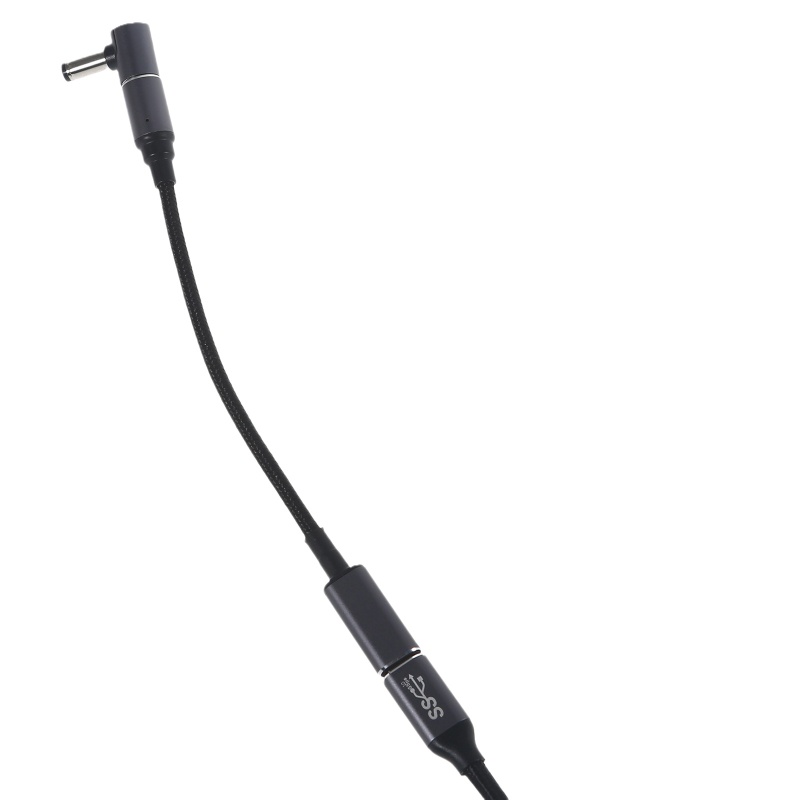 Dây Cáp Sạc Nhanh Chuyển Đổi Từ Tính Cổng USB Type C Sang Đầu Cắm 5 * 2 1mm