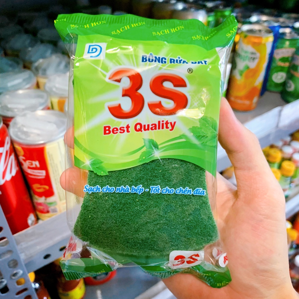 Bông Rửa Bát 3S Chất Lượng Cao