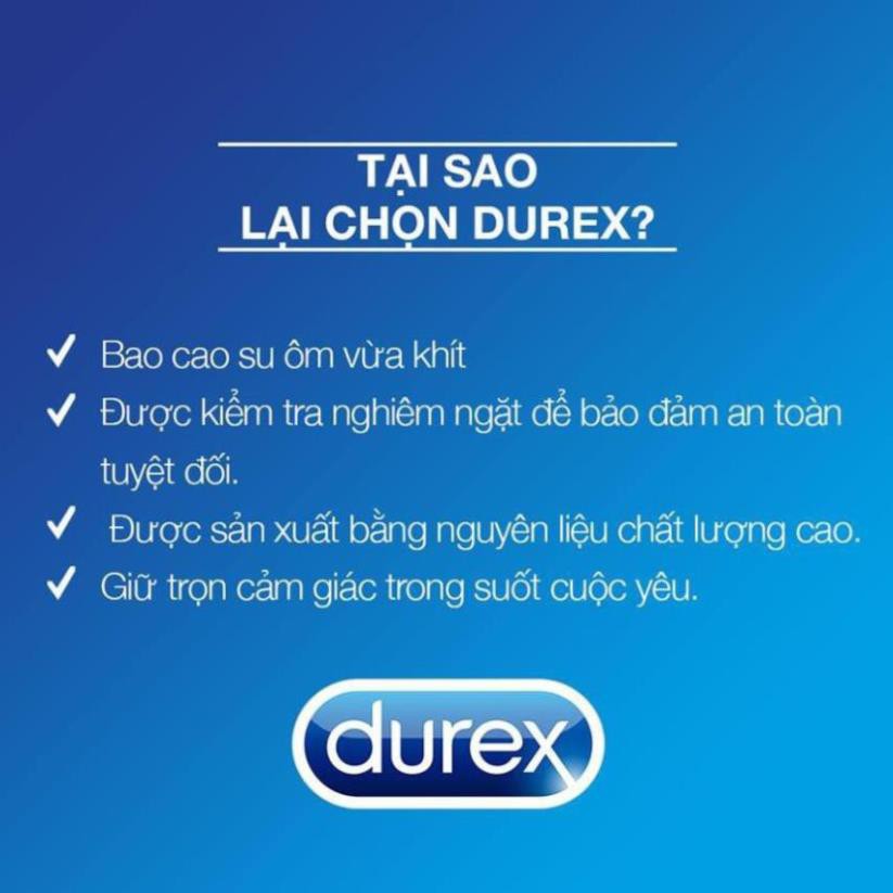 Bao cao su DUREX PERFORMA kéo dài thời gian quan hệ