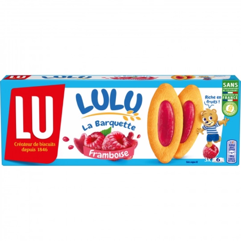 Bánh Lu Lulu Pháp/ Lu La Barquette mứt dâu/ mâm xôi/ đào nhẹ nhàng siêu ngon