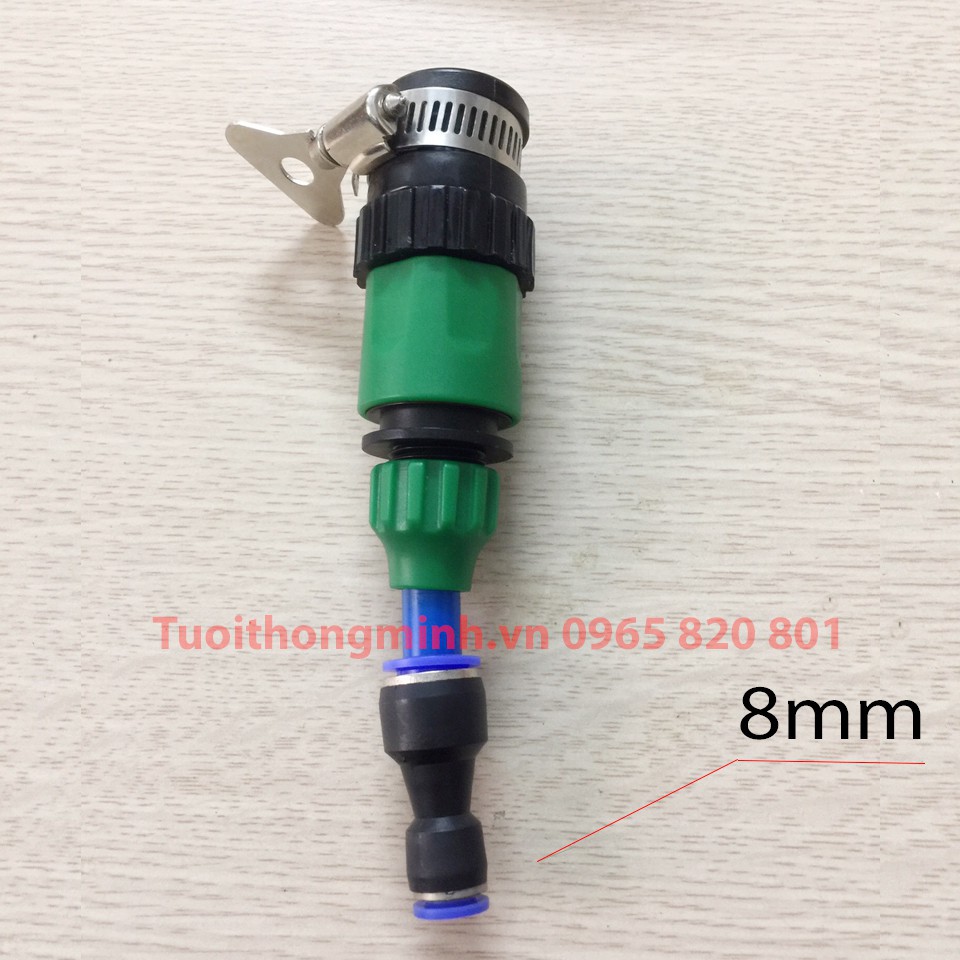 Bộ chuyển từ vòi nước bất kỳ sang ống 8mm