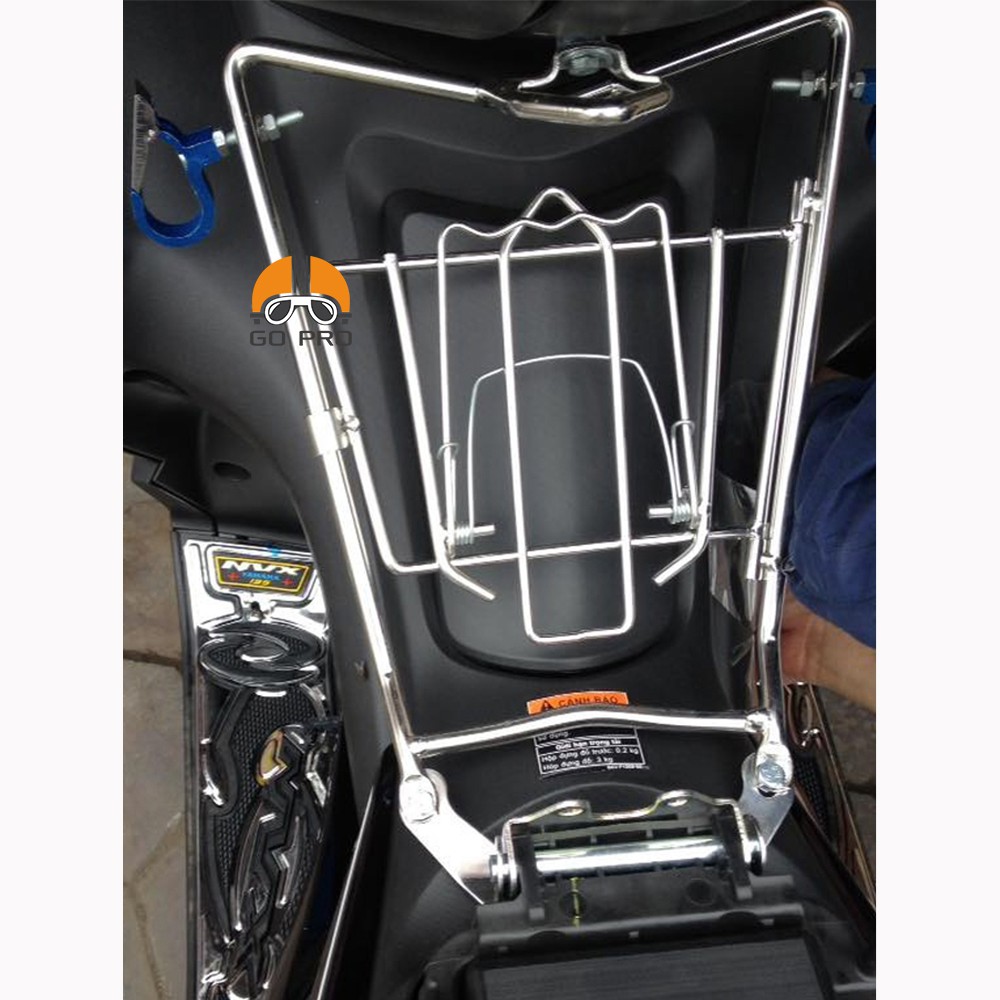 Baga Inox  NVX Dày 10 Ly + Tặng 02 Móc Baga Ngẫu Nhiên