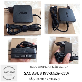 Sạc Laptop Asus Vuông 19V-3.42A 65W , 19V-2.37A 45W Chân Thường 5.5x2.5mm Và Chân Nhỡ 4.0X1.35mm