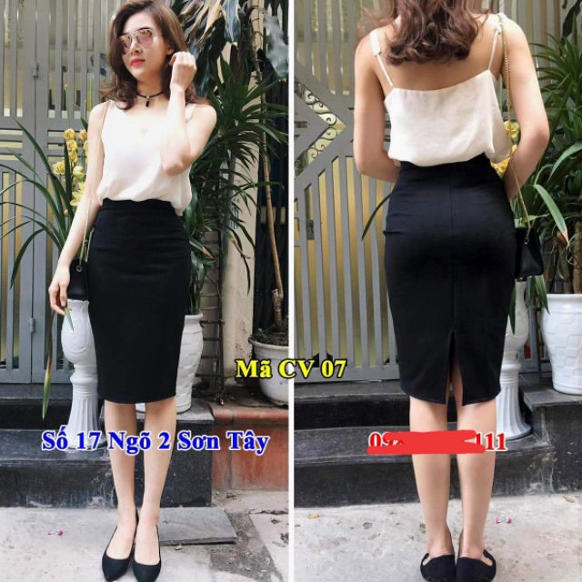 Chân váy bút chì bigsize