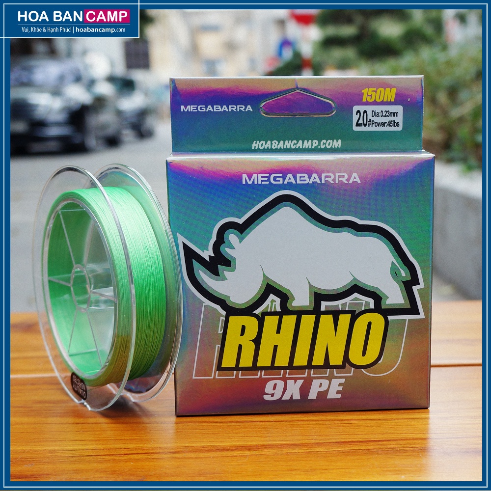 Dây Dù Megabarra Rhino PE 9x | 150m