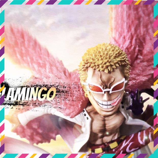 Mô Hình One Piece,  Doflamingo Hàng Siêu Đẹp - Cao 13cm - Tượng Figure
