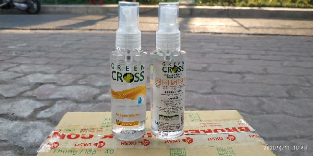 DUNG DỊCH RỬA TAY KHÔ GREEN CROSS 70ML, DẠNG XỊT | BigBuy360 - bigbuy360.vn