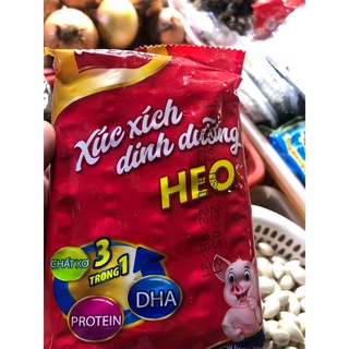 Xúc xích heo dinh dưỡng Vissan -  bịch 5 cây