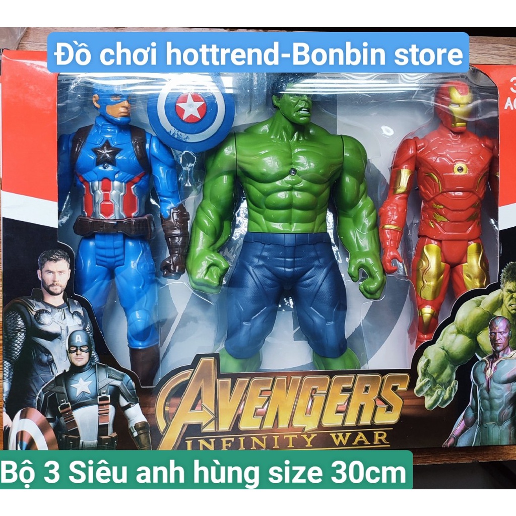 Bộ đồ chơi mô phỏng phim hoạt hình Siêu hot 10 nhân vật anh hùng mẫu mới 2022 khớp cử động được Titan Avenger kt 41*36*8