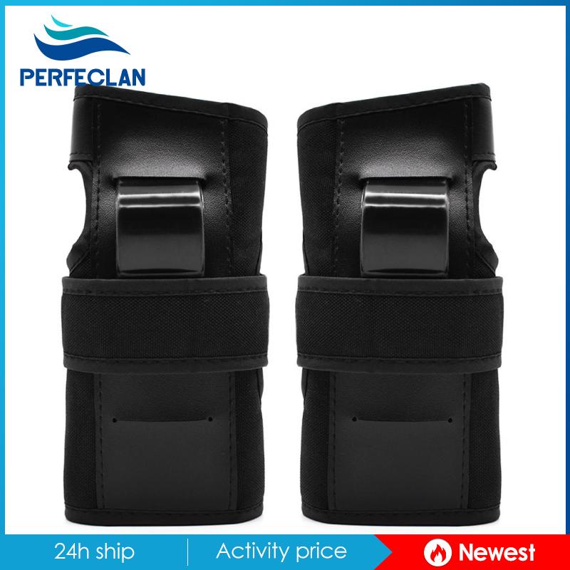 [Perfeclan] Đệm Bảo Vệ Cổ Tay Khi Trượt Ván Màu Đen Dành Cho Bé Trai Và Bé Gái