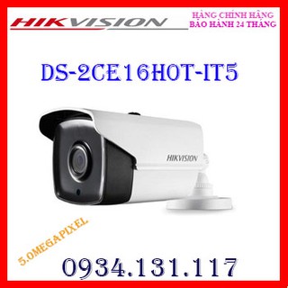 Camera HDTVI hồng ngoại 5.0 Megapixel HIKVISION DS-2CE16H0T-IT5