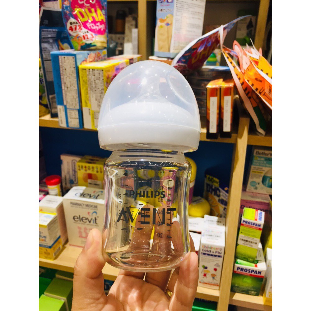 Bình Sữa Thủy Tinh Avent Natural 60ml & 125ml