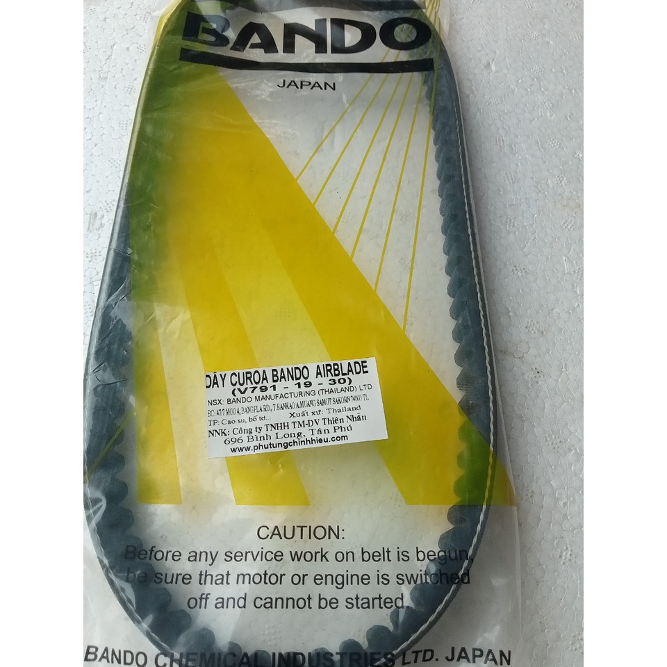 Dây Curoa Hãng Bando Các Dòng Xe Tay Ga Abl 110 SH Vision Vairo Lead...