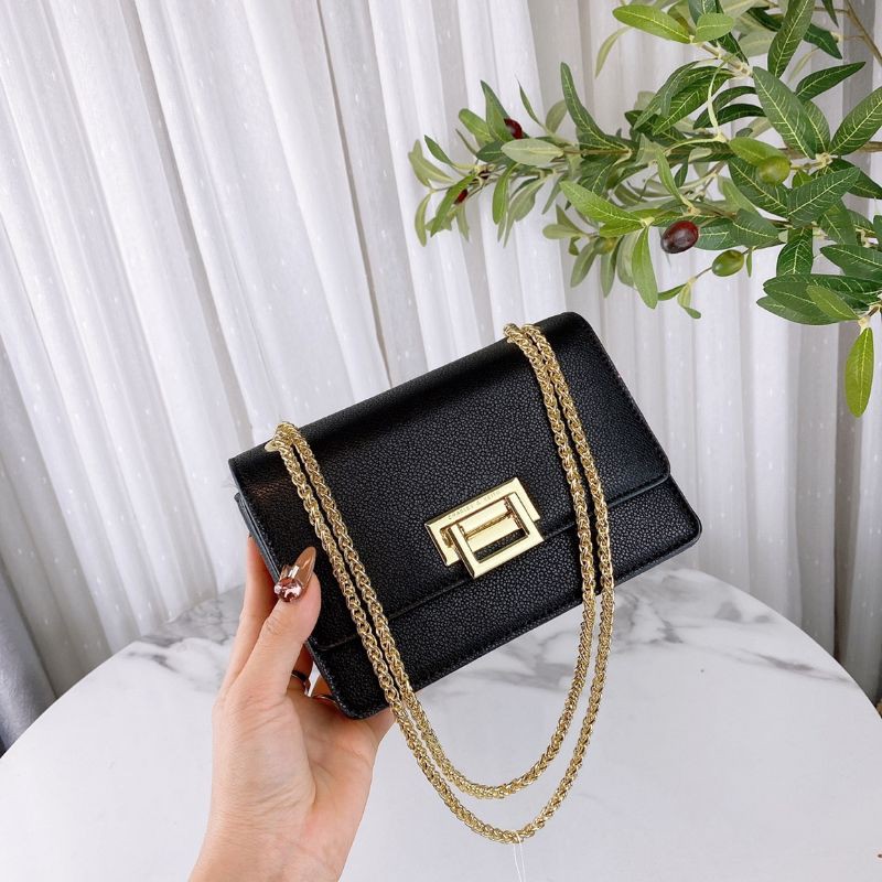 Túi  khóa gập da cá đuối sz 18-22