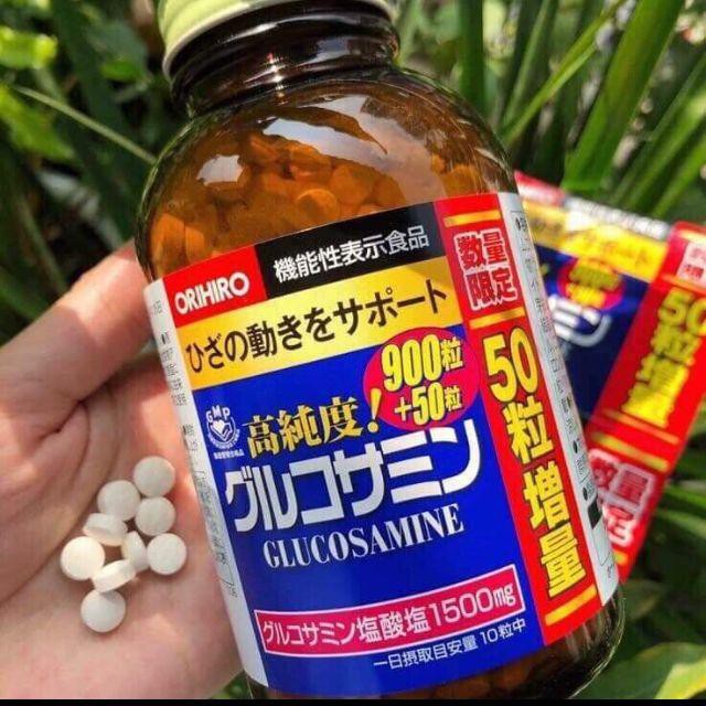 Viên Uống Giảm Đau Xương Khớp Bổ Sung Glucosamine Orihiro Nhật Bản