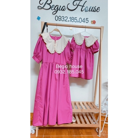 Đầm đôi mẹ và bé gái