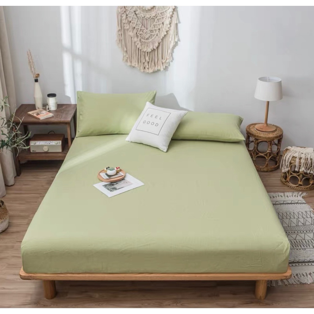 COTTON TICI| BỘ 3 MÓN GA GỐI COTTON TICI ĐƠN GIẢN