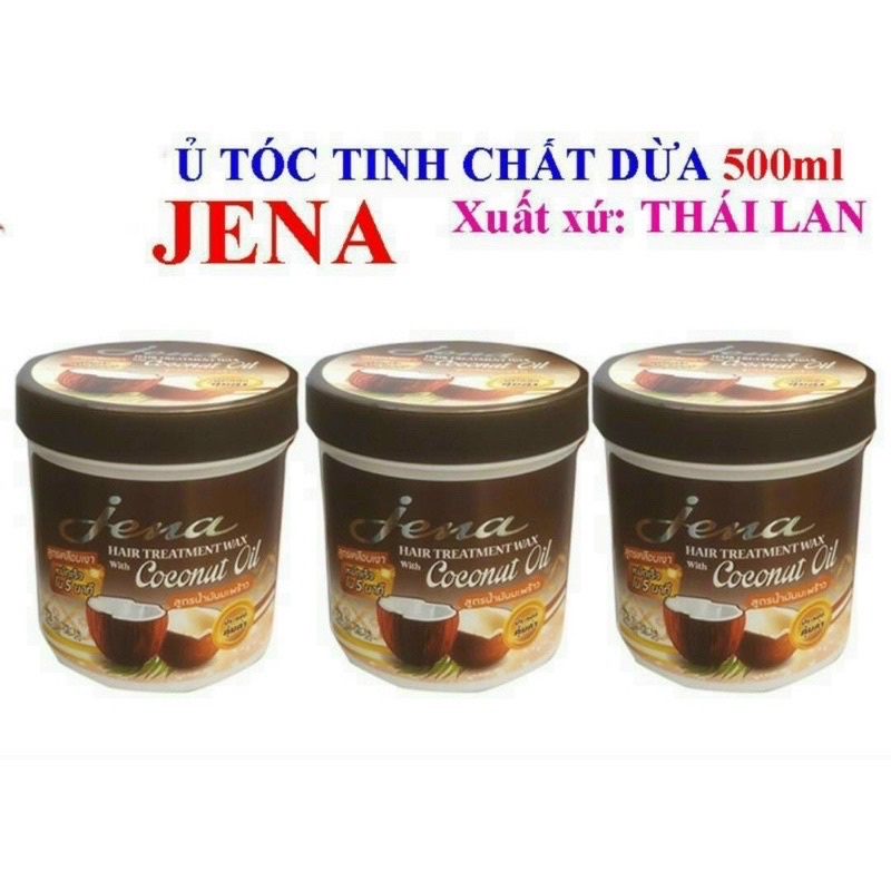 Kem xả tóc siêu mượt tinh chất dừa- chất Bơ Jena 500ml  Thái lan