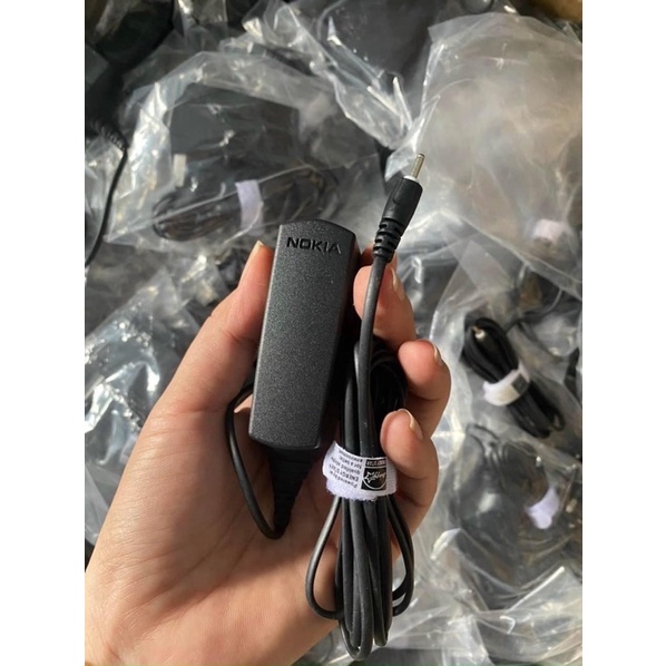 Sạc Nokia chuôi nhỏ chân kim// Dùng cho Nokia như 6300 100 101 105 1200 1202 1280 1616